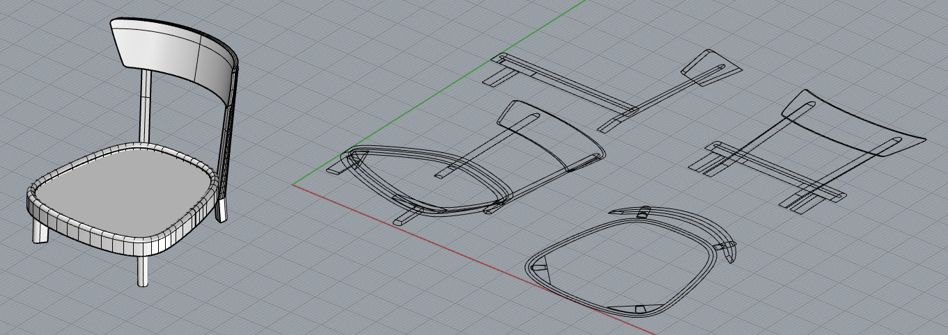 Immagine dell'uso del programma Rhino